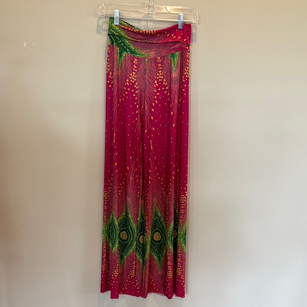 Pink and Green Palazzio Pants